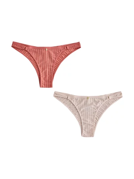 Next Tanga ecru / somon portocaliu