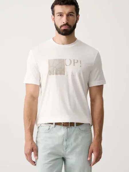 Joop! tricou pentru bărbați cu lyocell bej