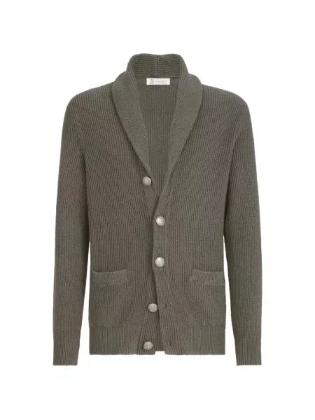 Cardigan Brunello Cucinelli verde