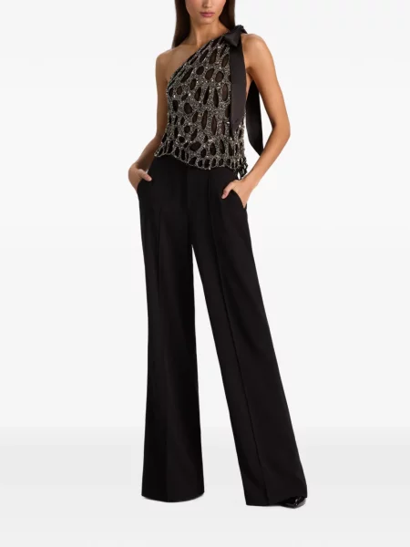 Top Alice + Olivia negru