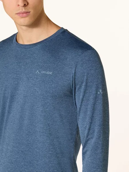 Vaude Tričko S Dlouhým Rukávem Essential černošedá