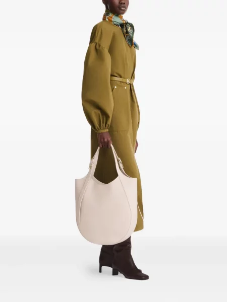 Geantă shopper Longchamp din piele