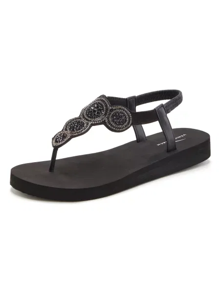 VENICE BEACH Japonke mešane barve srebrna črna