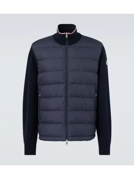Cardigan Moncler albastru