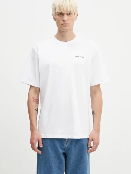 Футболка Daily Paper Dias з принтом білий