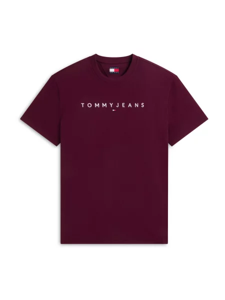 Tommy Jeans Tricou mov vânătă alb