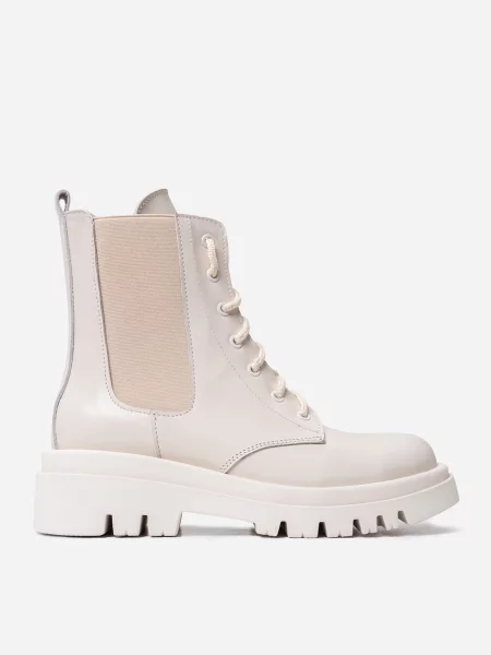 ISSA Plus Челсі Штучне хутро білий