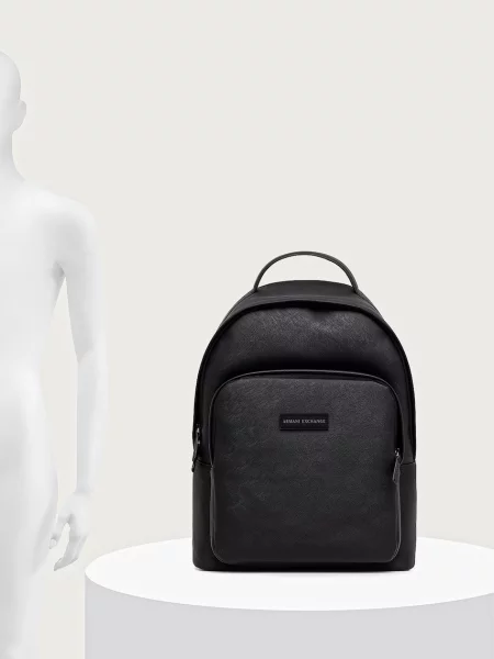 Кожаный рюкзак Armani Exchange