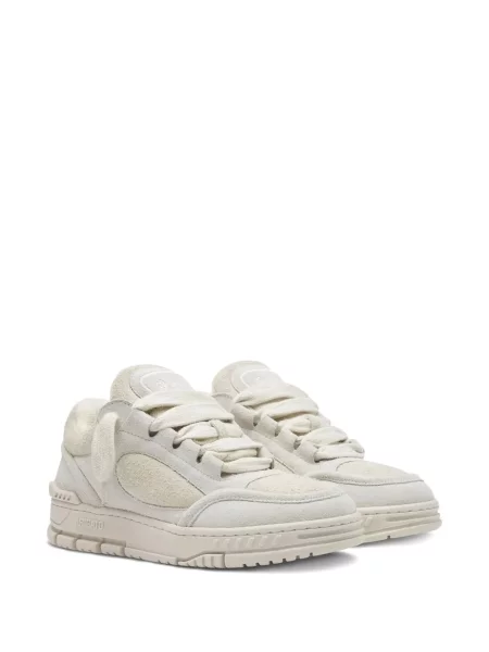 Sneakerși Axel Arigato din piele de căprioară alb