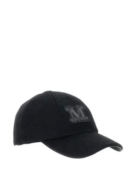 Șapcă Max Mara de lână negru