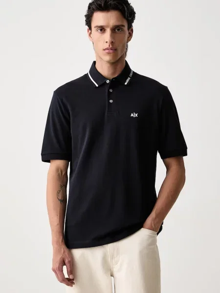 Tricou polo Armani Exchange