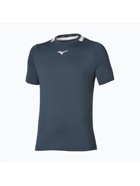 Tricou de tenis pentru bărbați Mizuno Tennis Core Short Sleeve Tee insigna blue/cloudscape albastru