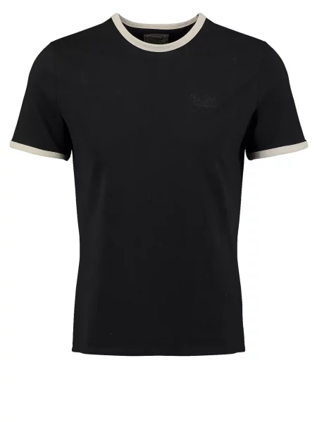 Key Largo Tricou negru alb
