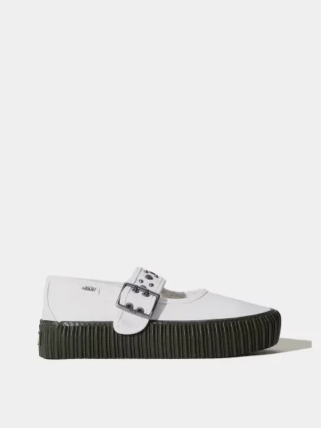Балетки Vans MARY JANE CREEPER синтетичний білий