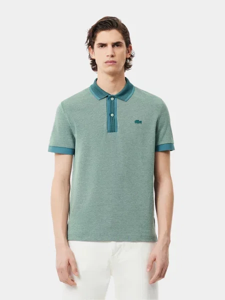 Поло Lacoste зелений