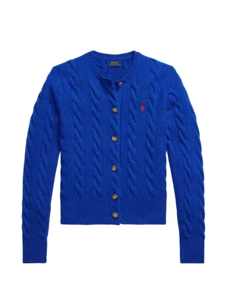 Matlasat sneakerși Polo Ralph Lauren cu autograf de catifea cord albastru
