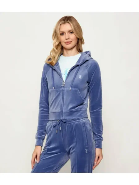 Juicy Couture Hanorac MADISON | Cropped Fit albastru