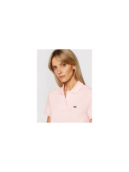 Lacoste Polo marškinėliai rožinė