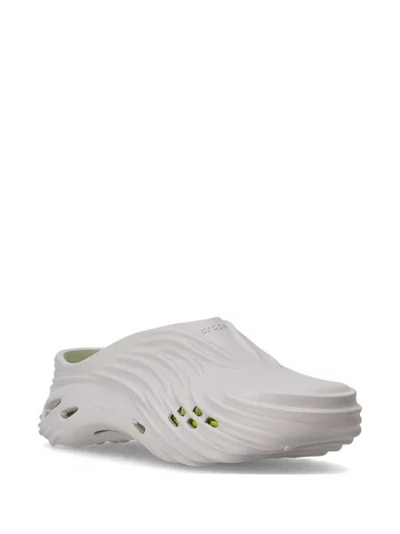 Papuci tip mules Crocs gri