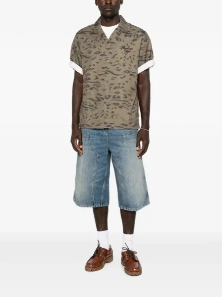 Cămașă Carhartt Wip cu broderie verde