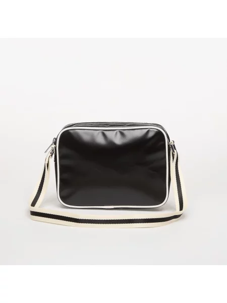 Geantă FRED PERRY Classic Mini Shoudler Bag Black/ Ecru Universal negru
