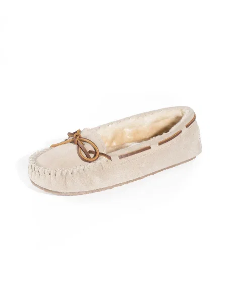 Minnetonka Papuci de casă Cally / maro deschis bej