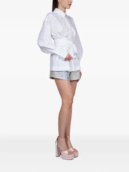 Koszula Mia Peculiar z rękawami balonowymi biała