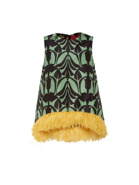 Top La Doublej zielony