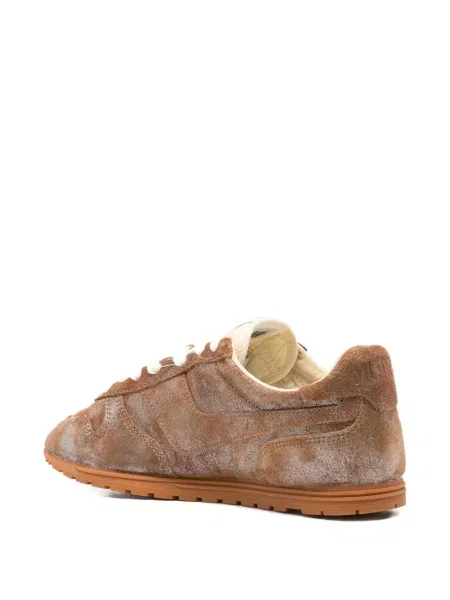 Sneakerși Autry din piele de căprioară maro