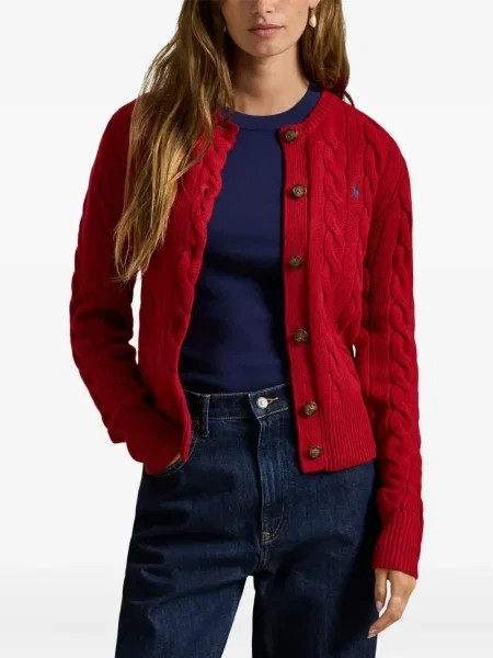 Kratak samt polo majica Polo Ralph Lauren s vezom crna