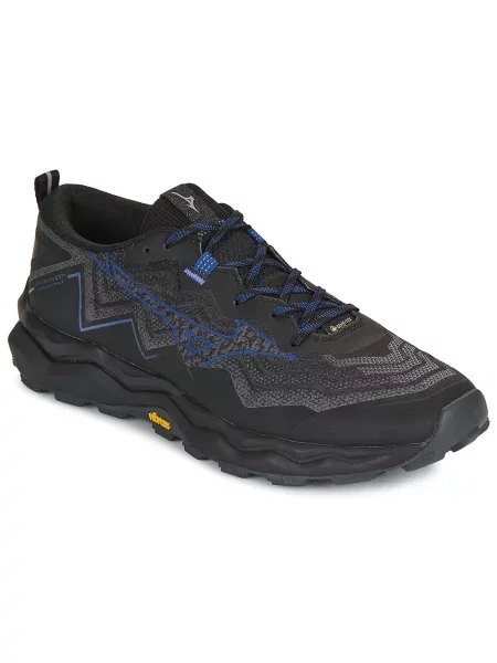 Pánske bežecké topánky Mizuno Wave Daichi 9 GTX black/dress blues/black sand čierna