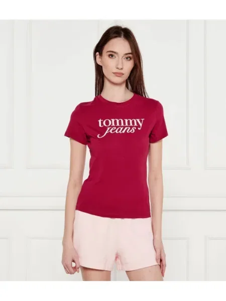 Tommy Jeans Tricou roșu