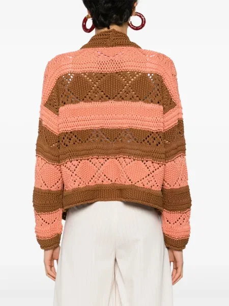 Cardigan La Doublej tricotate maro