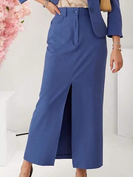 Юбка миди Ladylike синяя