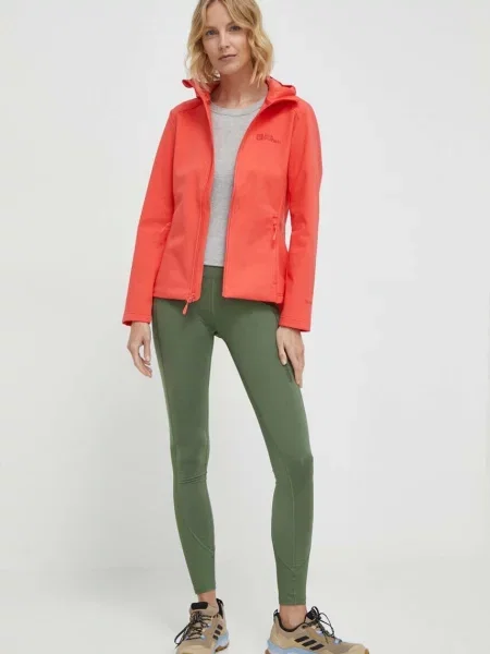 Outdoor jakna Jack Wolfskin Bornberg Hoody rdeča