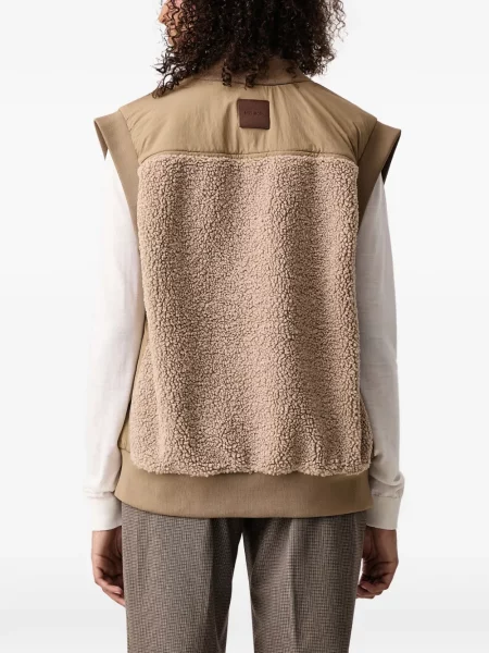 Fleece mellény Mos Mosh barna