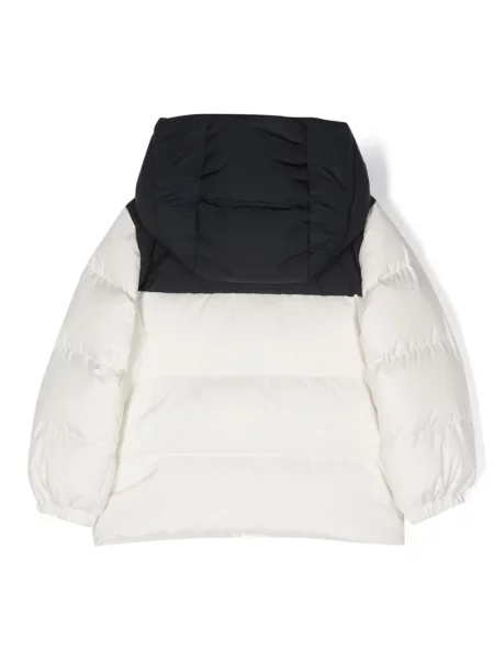 Płaszcz dziecięcy Moncler Enfant biały