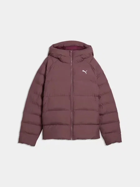 Демісезонна куртка PUMA Mono Hooded Jacket комбінований верх коричневий