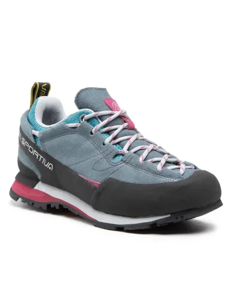 Трекінгові черевики La Sportiva Boulder X Slate/Red Plum сірі