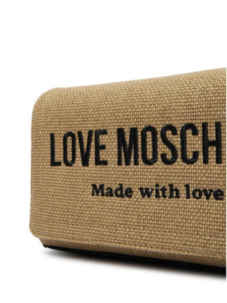 Love Moschino Taška cez rameno béžová
