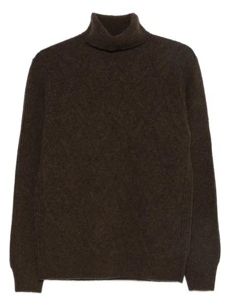 Sweter Barba brązowy