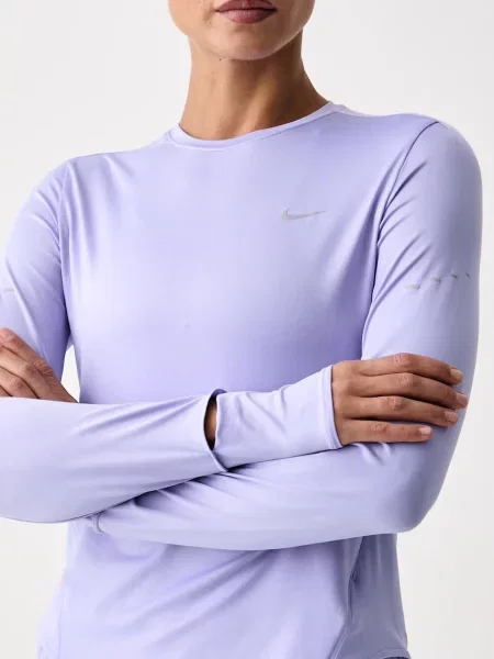 Nike sportos hosszúujjú felső női Swift Dri-FIT UV lila