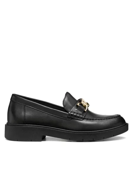 Pantofi loafer Geox negru