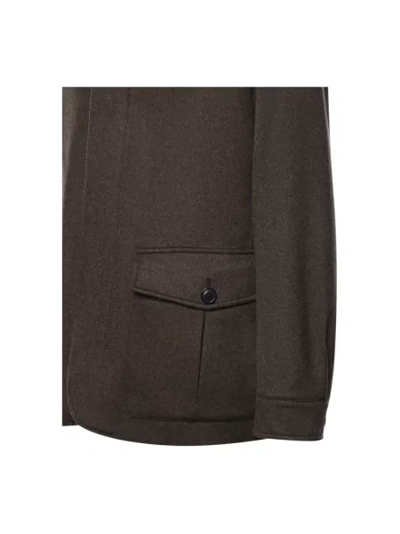 Kurtka Zegna z kaszmiru brązowa