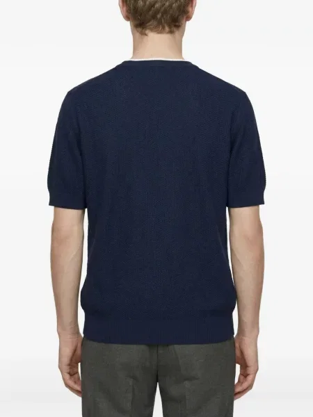 Tricou Altea tricotate albastru
