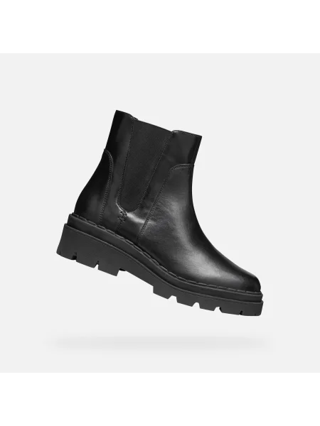 Cizme scurte Geox negru