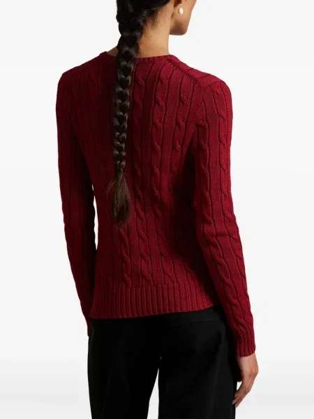 Căciulă Polo Ralph Lauren cu broderie tricotate de costum albastru