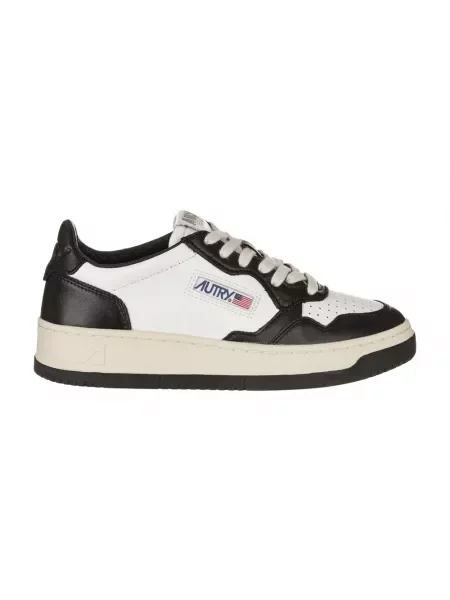 Sneakersy Autry skórzane czarne