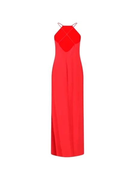 Костюм рокля Lauren Ralph Lauren оглавник червено