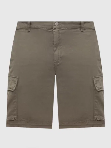 Шорти-карго кольору хакі Woolrich